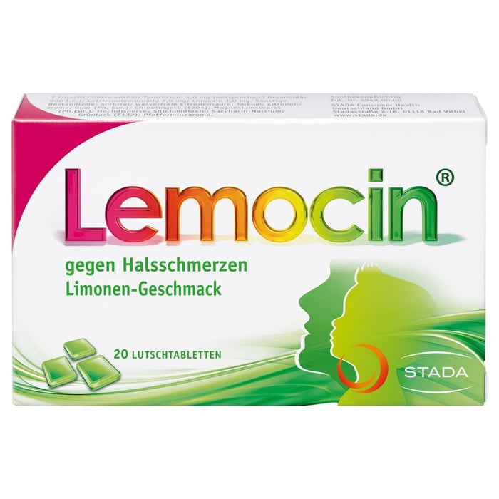 Lemocin gegen Halsschmerzen