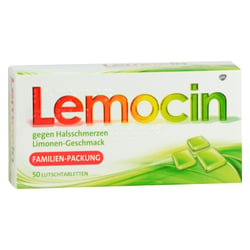 Lemocin gegen Halsschmerzen