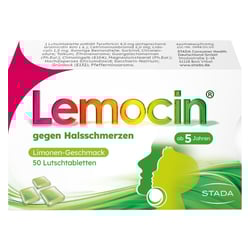 Lemocin gegen Halsschmerzen