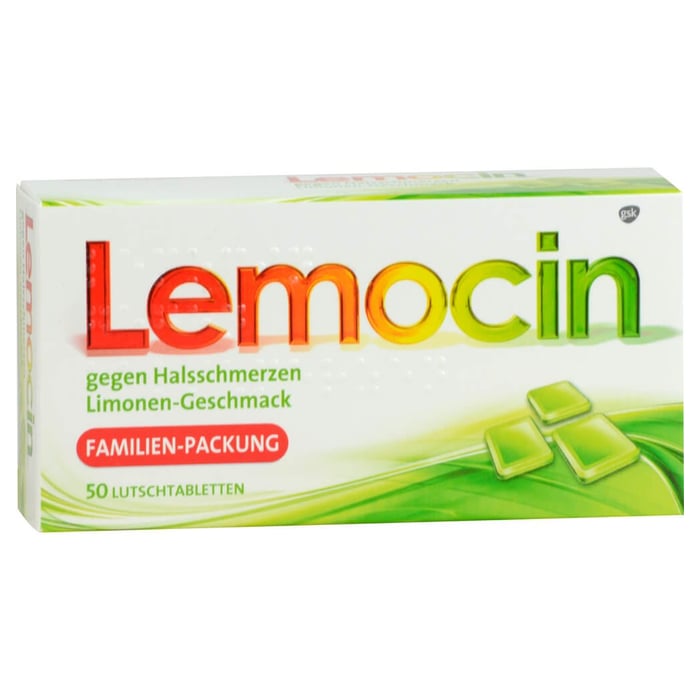 Lemocin gegen Halsschmerzen