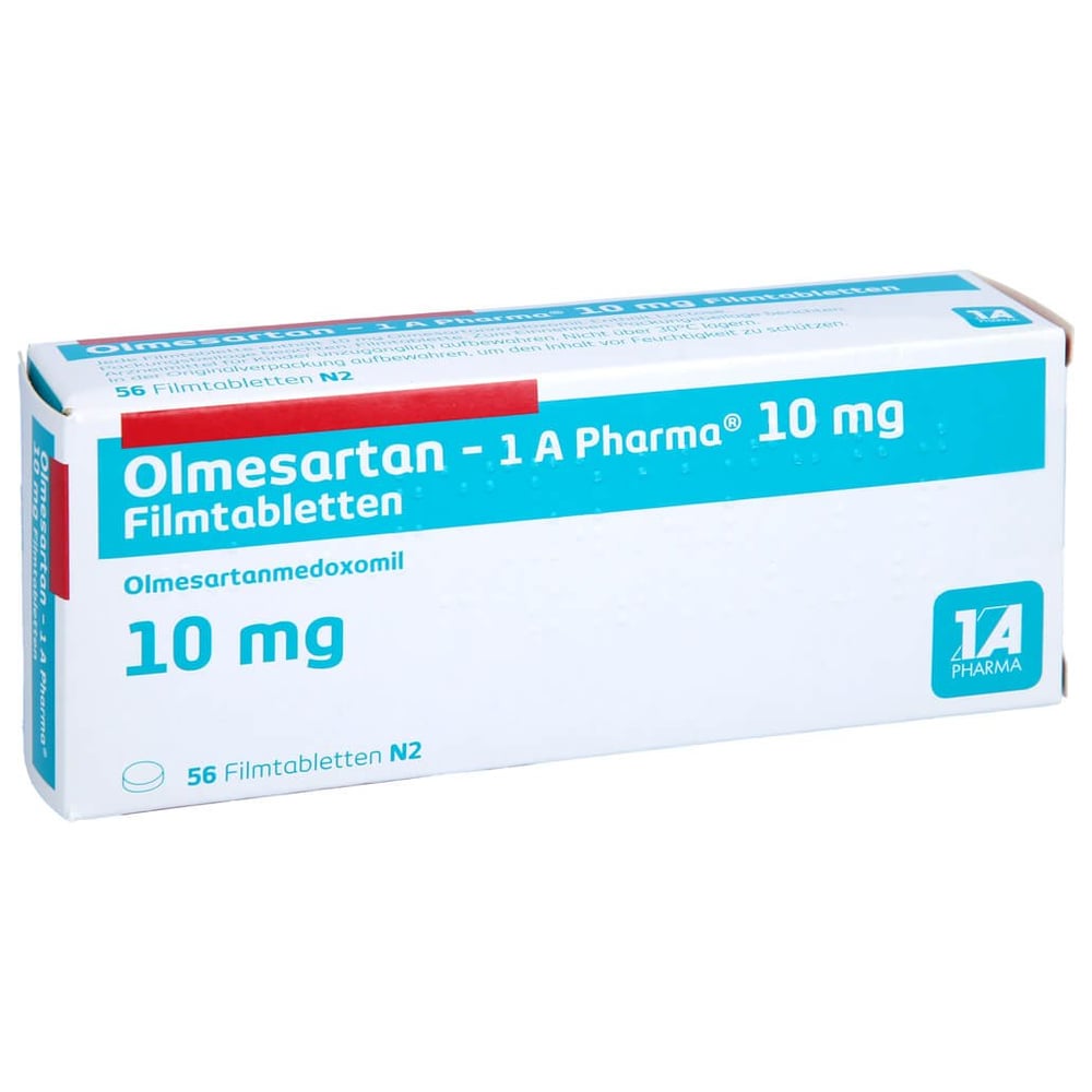 Olmesartan - 1 A Pharma 10 mg Filmtabletten