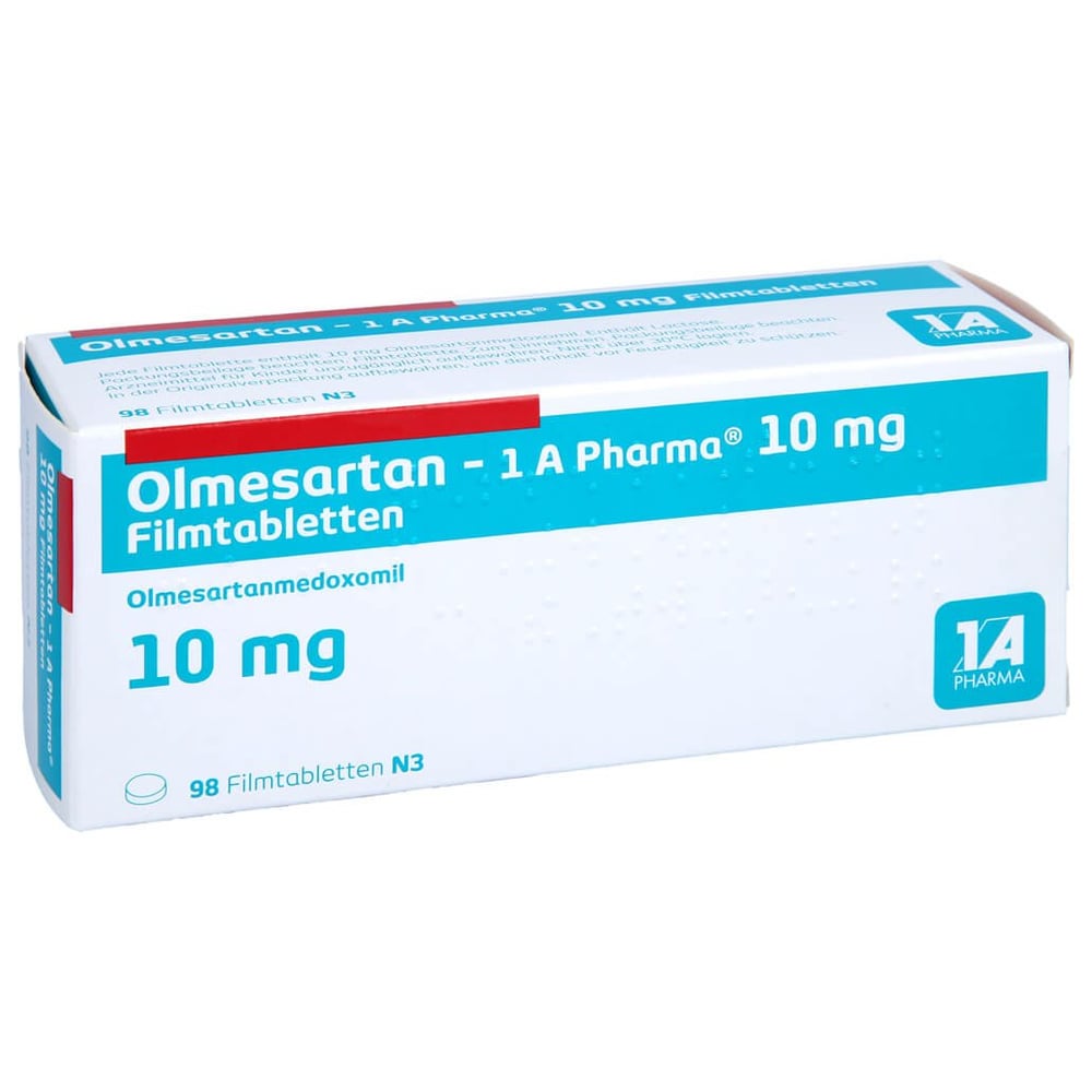 Olmesartan - 1 A Pharma 10 mg Filmtabletten