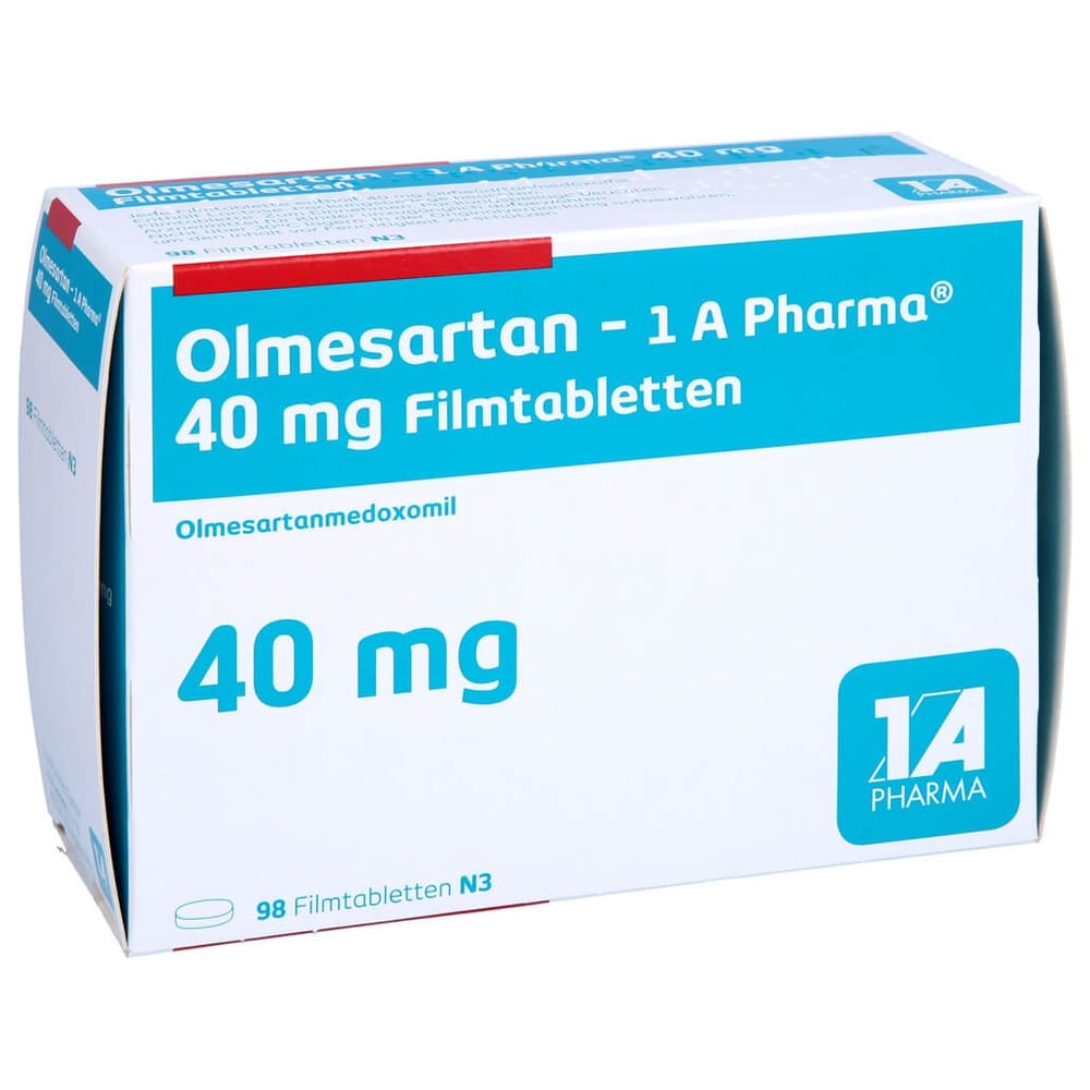 Olmesartan - 1 A Pharma 40 mg Filmtabletten