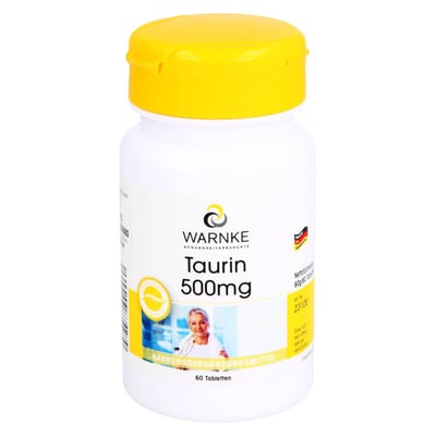 Taurin 500 mg Warnke Vitalstoffe Produktbild 1