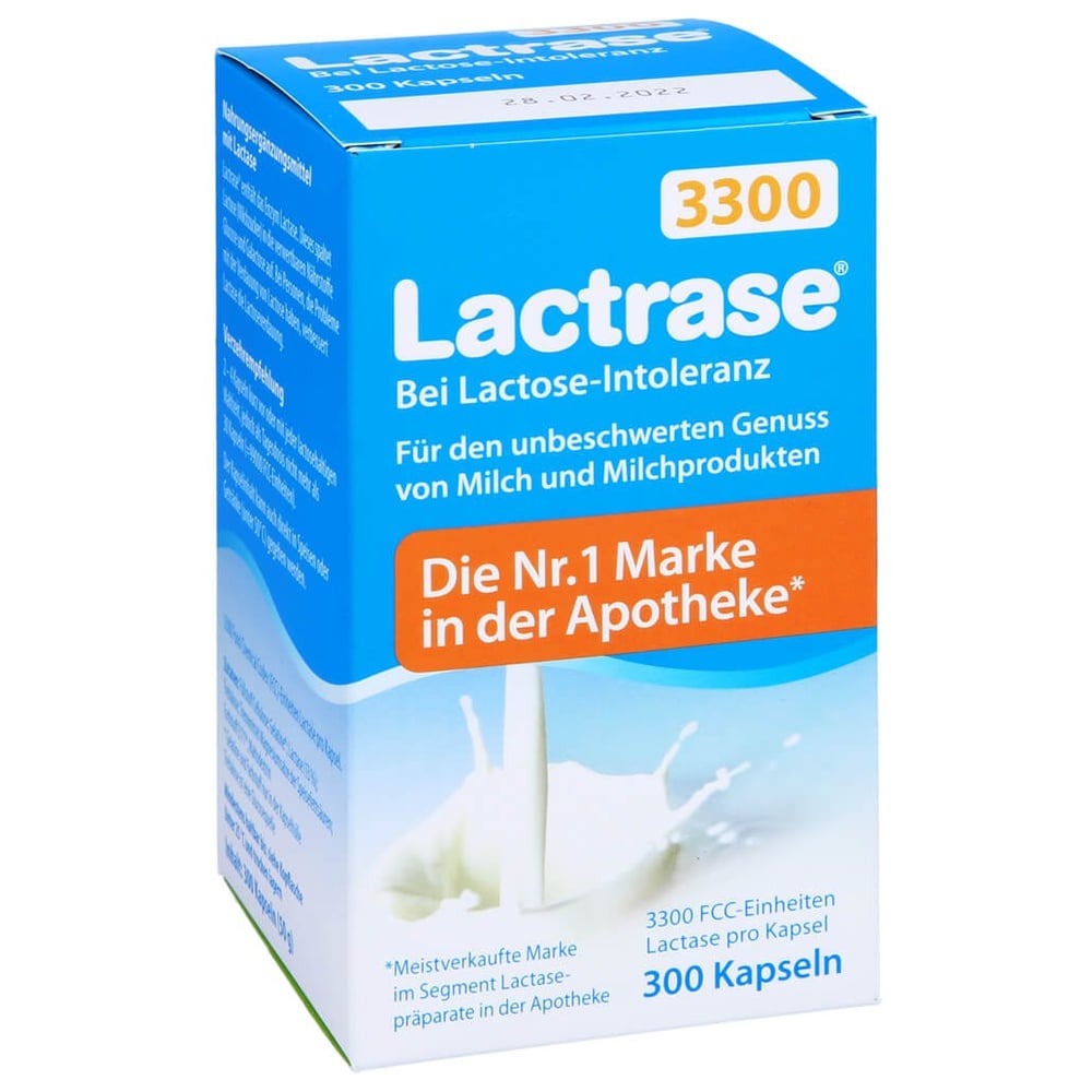 Lactrase 3300 FCC Kapseln