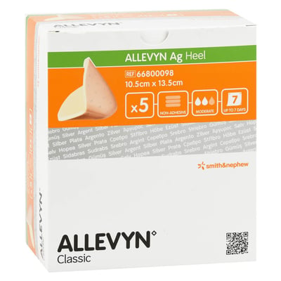 Allevyn Ag Heel Schaumstoff Fersenverb.10,5x13,5 cm Avitamed Produktbild 1