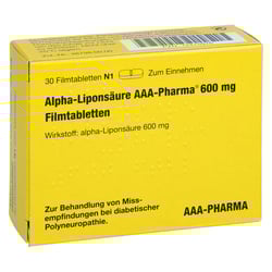Alpha-Liponsäure AAA-Pharma 600 mg