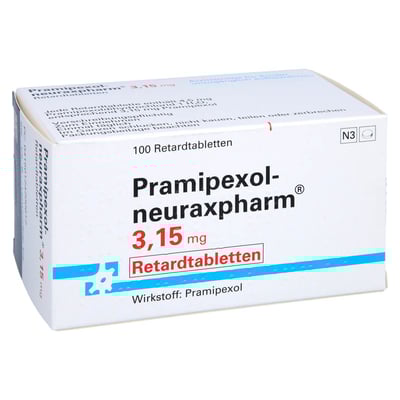 Pramipexol-neuraxpharm 3,15 mg