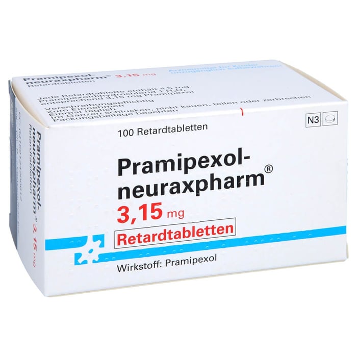 Pramipexol-neuraxpharm 3,15mg