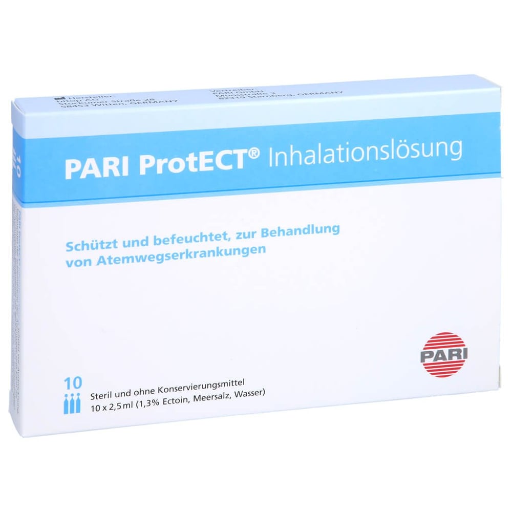 Pari ProtECT Inhalationslösung mit Ectoin Ampullen