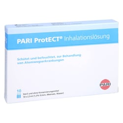 Pari ProtECT Inhalationslösung mit Ectoin Ampullen