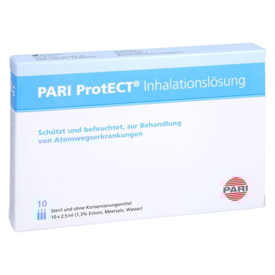 Pari ProtECT Inhalationslösung mit Ectoin Ampullen