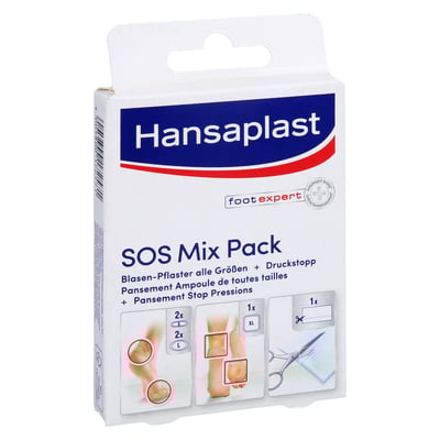 Hansaplast Blasen-Pflaster SOS Mix Pack