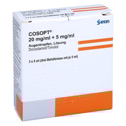 Cosopt 20mg/ml + 5mg/ml