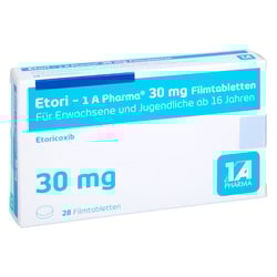 Etori - 1 A Pharma 30 mg Filmtabletten