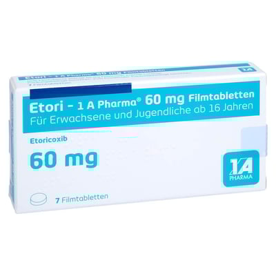 Etori - 1 A Pharma 60 mg Filmtabletten