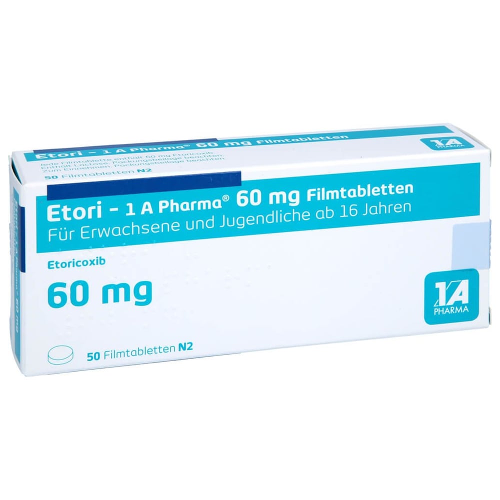 Etori - 1 A Pharma 60 mg Filmtabletten