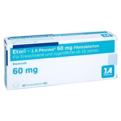 Etori - 1 A Pharma 60 mg Filmtabletten
