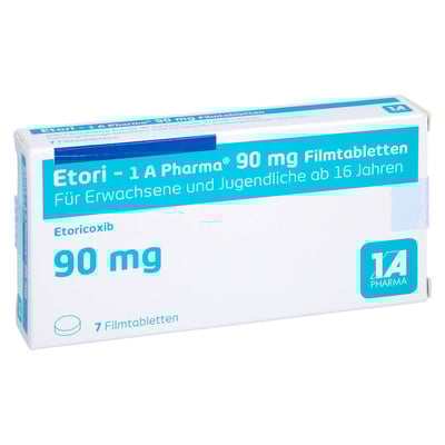 Etori - 1 A Pharma 90 mg Filmtabletten