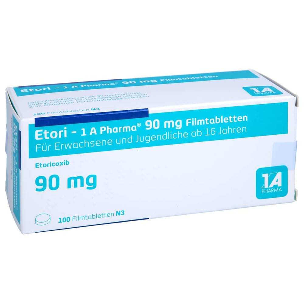 Etori - 1 A Pharma 90 mg Filmtabletten