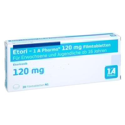 Etori - 1 A Pharma 120 mg Filmtabletten