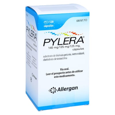 Pylera 140 mg/125 mg/125 mg Produktbild 1