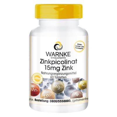 Zinkpicolinat 15 mg Zink Produktbild 1