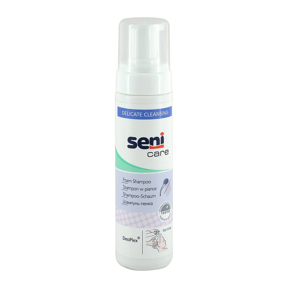 Seni Care Shampoo-Schaum
