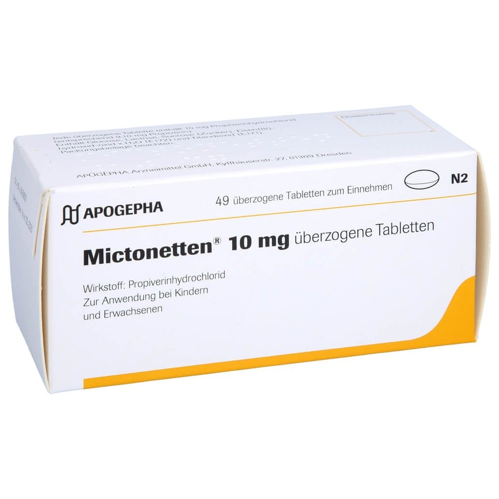 Mictonetten 10 mg