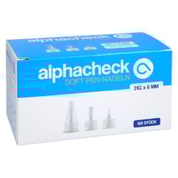 Alphacheck soft Pen-Nadeln 31 Gx6 mm