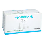 Alphacheck soft Pen-Nadeln 32 Gx4 mm