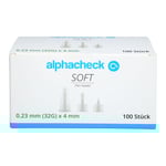 Alphacheck soft Pen-Nadeln 32 Gx4 mm