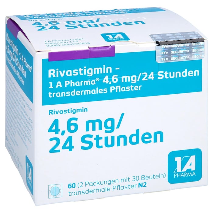 Rivastigmin - 1 A Pharma 4.6mg/24 Std. transd Pfl