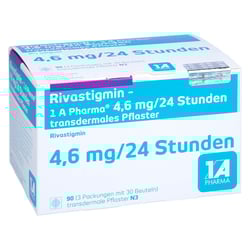 Rivastigmin - 1 A Pharma 4.6mg/24 Std. transd Pfl