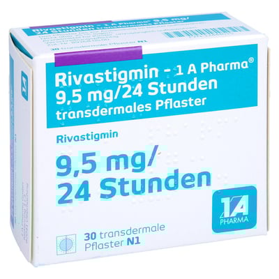 Rivastigmin - 1 A Pharma 9.5mg/24 Std. transd Pfl