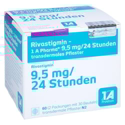 Rivastigmin - 1 A Pharma 9.5mg/24 Std. transd Pfl