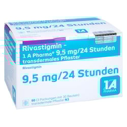 Rivastigmin - 1 A Pharma 9.5mg/24 Std. transd Pfl