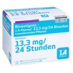 Rivastigmin - 1 A Pharma 13.3mg/24 Std. transd Pfl