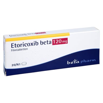 Etoricoxib beta 120 mg