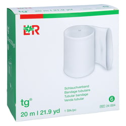 Tg Schlauchverband Größe 6 20 m weiß Tora Pharma