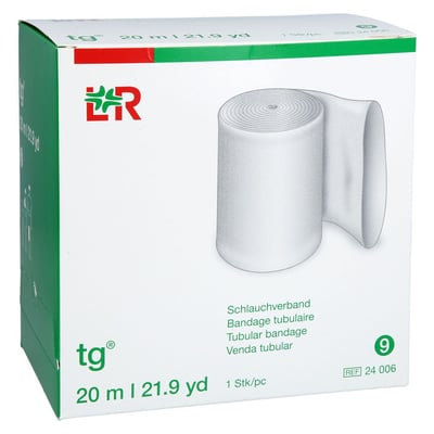Tg Schlauchverband Größe 9 20 m weiß Tora Pharma