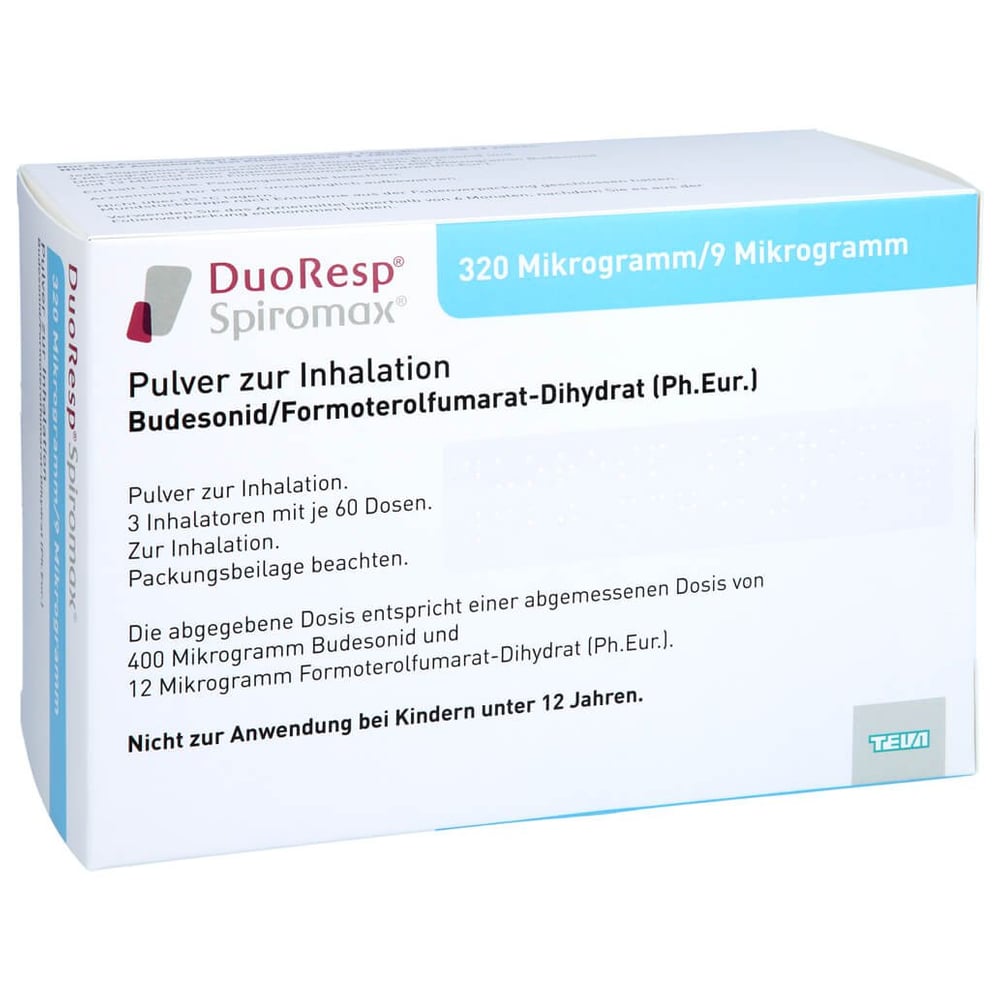DuoResp Spiromax 320 Mikrogramm/9 Mikrogramm/Dosis