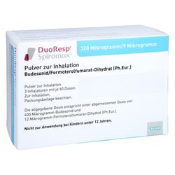 DuoResp Spiromax 320 Mikrogramm/9 Mikrogramm/Dosis