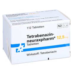 TetrAbenazin-neuraxpharm 12.5 mg
