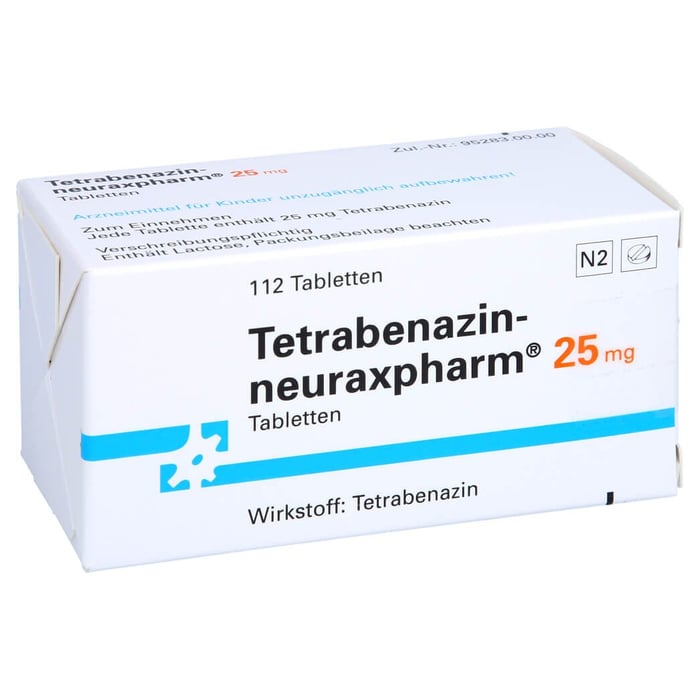 TetrAbenazin-neuraxpharm 25 mg