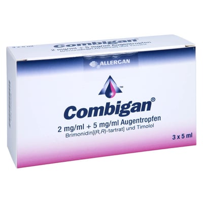 Combigan 2 mg/ml+5 mg/ml