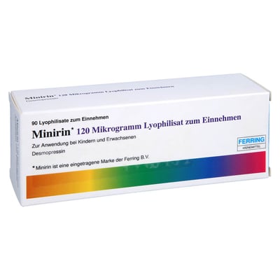 Minirin 120 Mikrogramm Lyophilisat zum Einnehmen