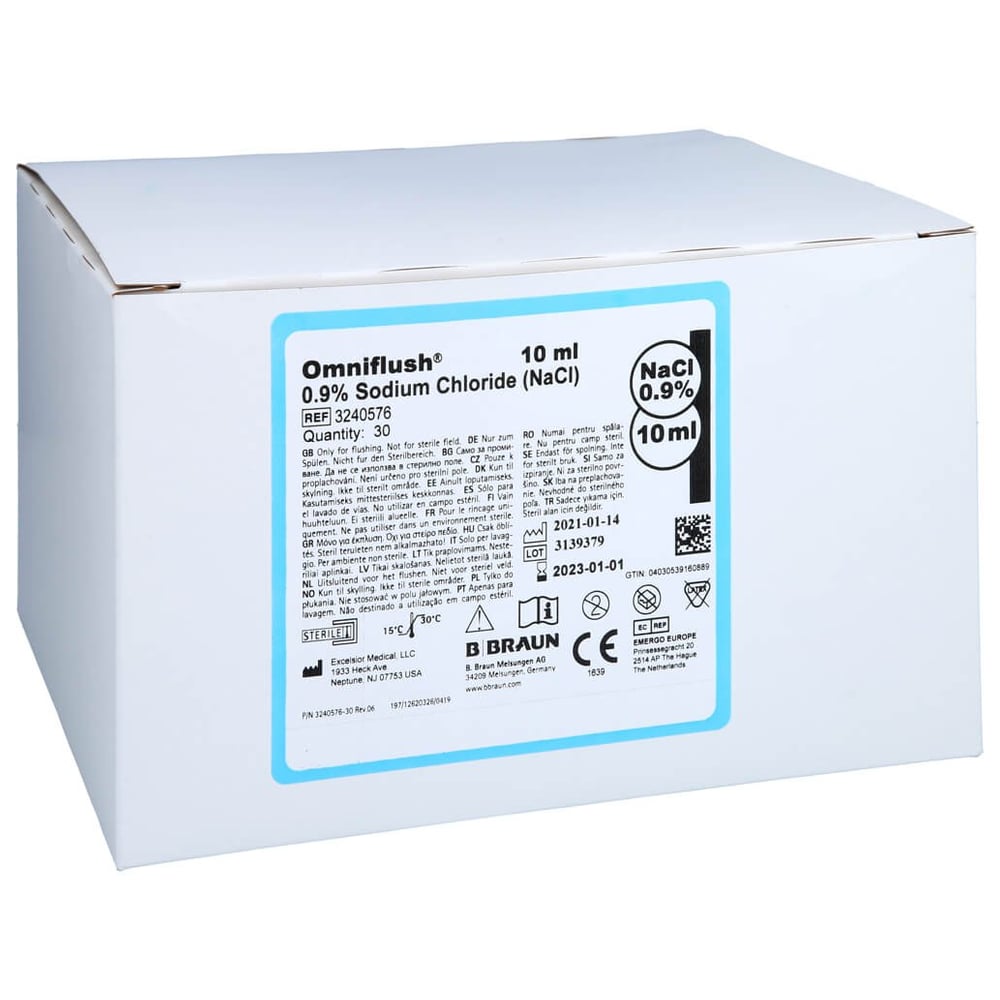 Omniflush 10 ml in 10 ml Fertigspritzen