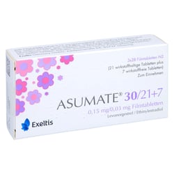 Asumate 30/21+7 0,15 mg/0,03 mg