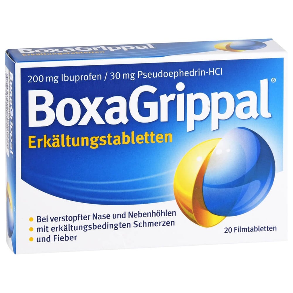 BoxaGrippal Erkältungstabletten 200 mg/30 mg
